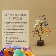 Seven Chakra Crystal Tree