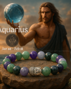 Aquarius Zodiac Bracelet