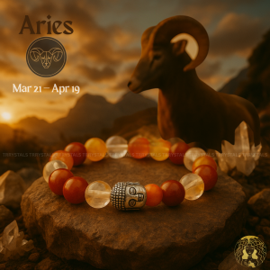 Aries Zodiac Bracelet