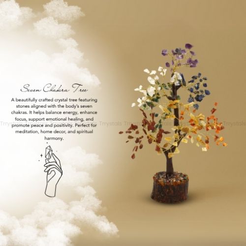 Seven Chakra Crystal Tree