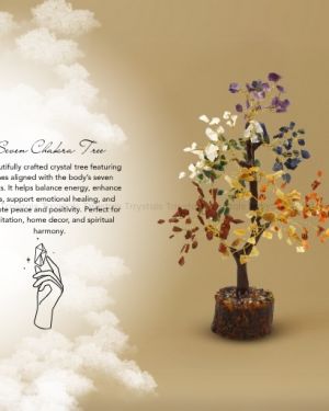 Seven Chakra Crystal Tree