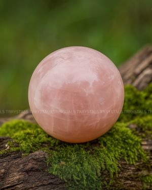 Rose Quartz Crystal Ball