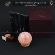 Rose Quartz Crystal Ball