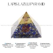 Lapiz Lazuli Crystal Pyramid