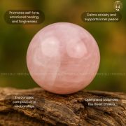Rose Quartz Crystal Ball