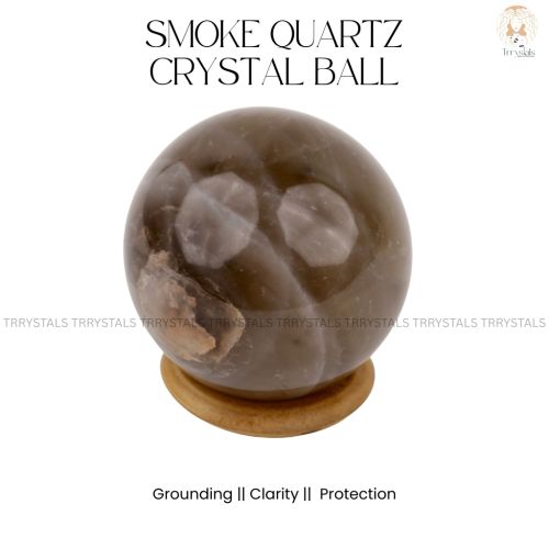 Smoke Quartz Crystal Ball