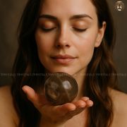 Smoke Quartz Crystal Ball
