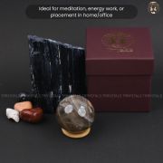 Smoke Quartz Crystal Ball