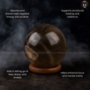 Smoke Quartz Crystal Ball