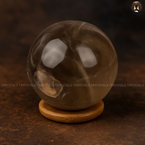 Smoke Quartz Crystal Ball