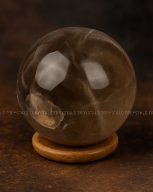 Smoke Quartz Crystal Ball