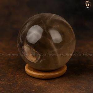 Smoke Quartz Crystal Ball