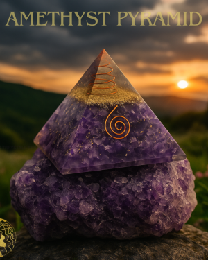 Amethyst Crystal Pyramid