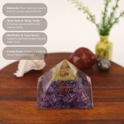 Amethyst Crystal Pyramid