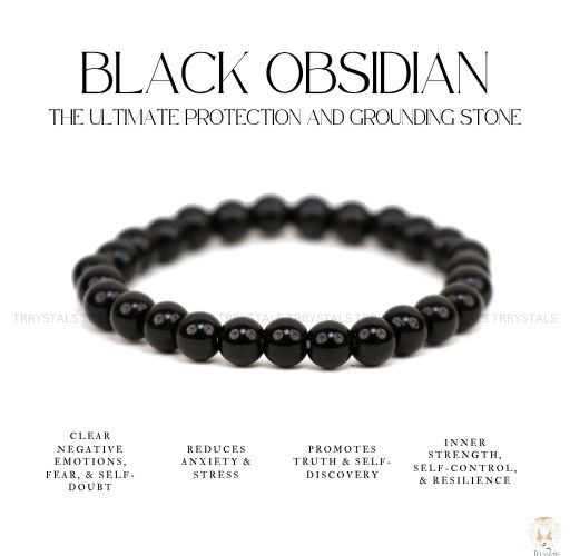 Black Obsidian Bracelet