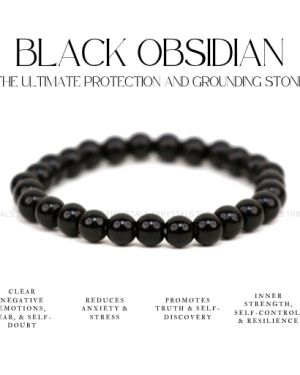 Black Obsidian Bracelet