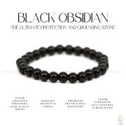 Black Obsidian Bracelet