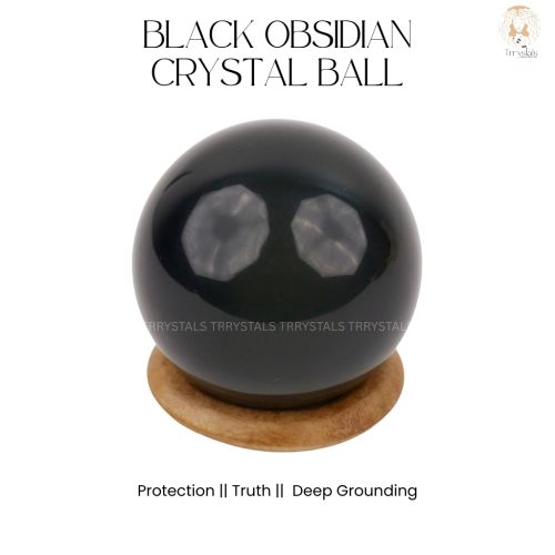 Black Obsidian Crystal Ball