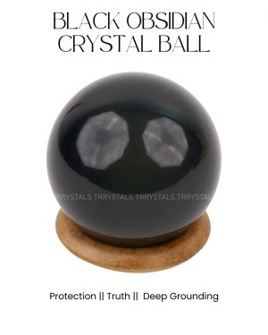 Black Obsidian Crystal Ball