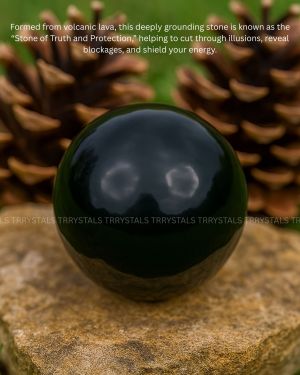 Black Obsidian Crystal Ball