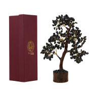 Black Obsidian Crystal Tree