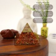 Carnelian Crystal Pyramid