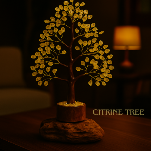 Citrine Crystal Tree