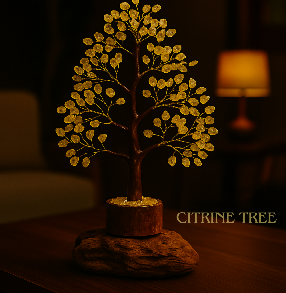 Citrine Crystal Tree