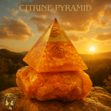 Citrine Crystal Pyramid