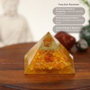 Citrine Crystal Pyramid