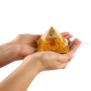 Citrine Crystal Pyramid