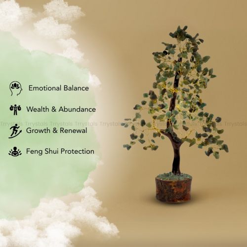 Jade Crystal Tree