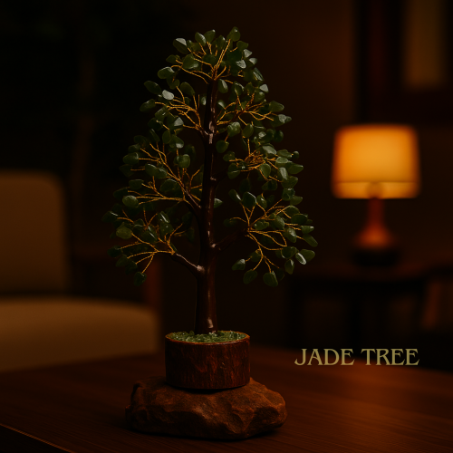 Jade Crystal Tree