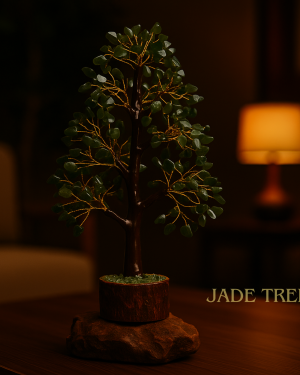 Jade Crystal Tree
