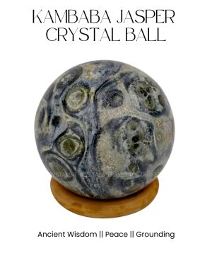 Kambaba Jasper Crystal Ball