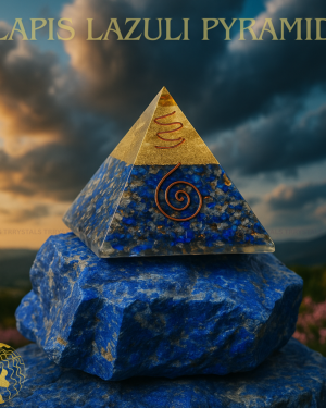Lapiz Lazuli Crystal Pyramid