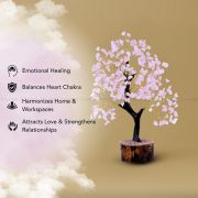Rose Quartz Crystal Tree