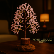 Rose Quartz Crystal Tree
