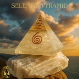 Selenite Crystal Pyramid