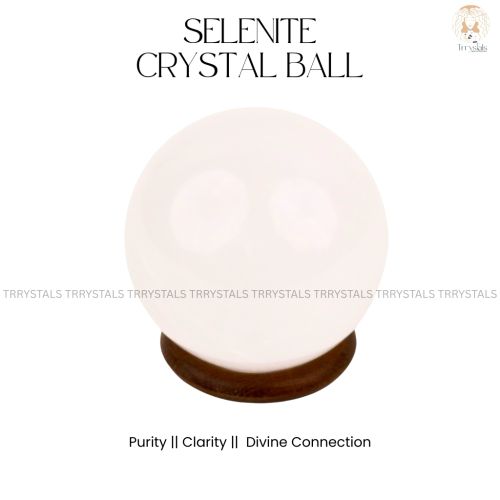 Selenite Crystal Ball