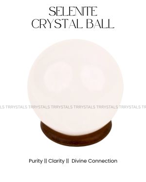 Selenite Crystal Ball