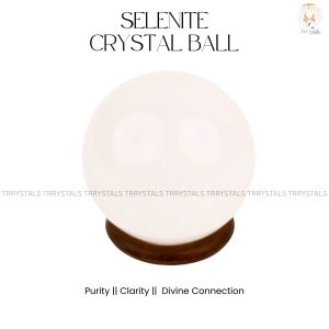 Selenite Crystal Ball