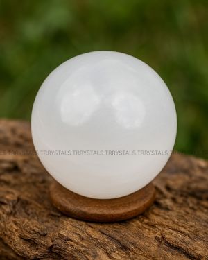 Selenite Crystal Ball
