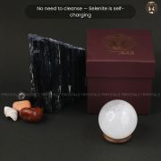 Selenite Crystal Ball