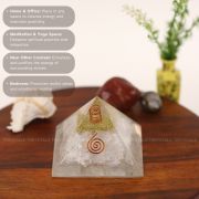 Selenite Crystal Pyramid