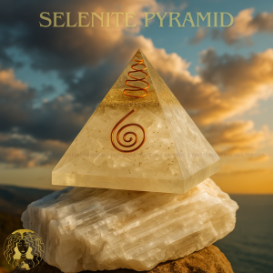 Selenite Crystal Pyramid