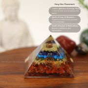 Seven Chakra Crystal Pyramid