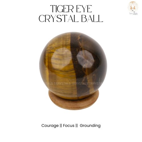 Tiger Eye Crystal Ball
