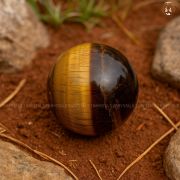 Tiger Eye Crystal Ball