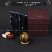 Tiger Eye Crystal Ball